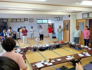 福島県新地町茶話会「作田コミニュテーセンターの集い」
