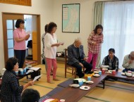 福島県新地町茶話会「作田コミニュテーセンターの集い」